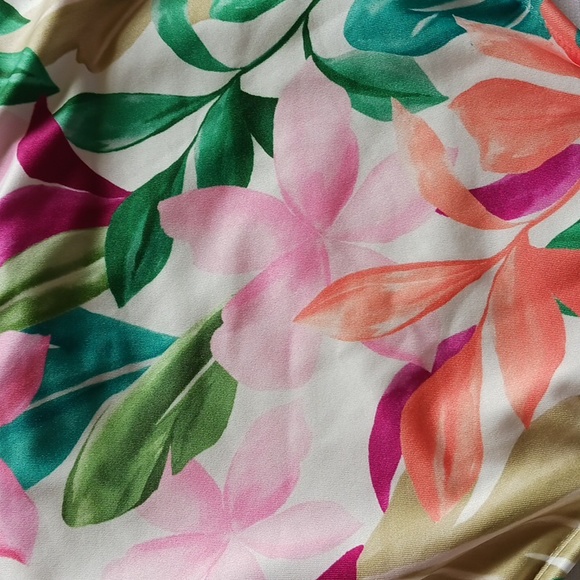 Hurley floral bikini bottom moderate coverage - Picture 3 of 11